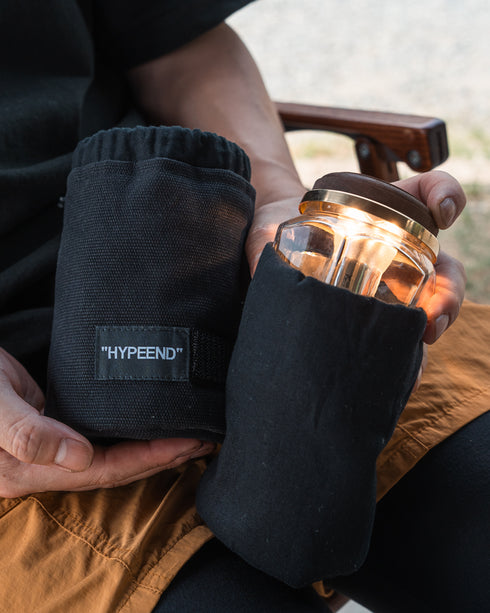 【HOYAHENGE SKIN(ホヤスキン)】ガラスホヤ+HOYAHENGE専用収納クッション