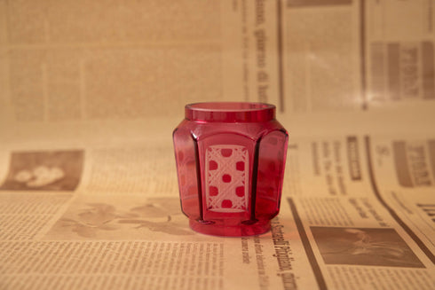 KIRIKO Globe -EDO- 籠目 3面彫り