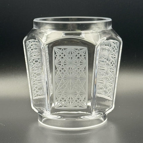 KIRIKO Globe -EDO- 菊繋ぎ 3面彫り