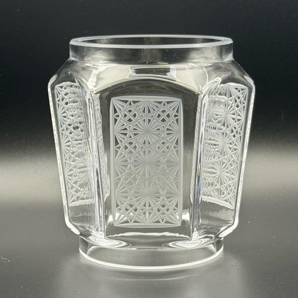 KIRIKO Globe -EDO- 菊繋ぎ 3面彫り