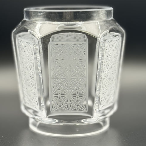 KIRIKO Globe -EDO- 菊繋ぎ 6面彫り