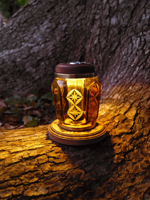 KIRIKO Globe -EDO- 七宝 3面彫り