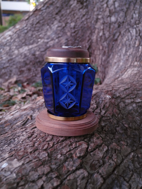 KIRIKO Globe -EDO- 七宝 3面彫り