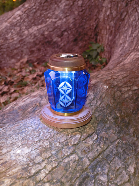 KIRIKO Globe -EDO- 七宝 3面彫り